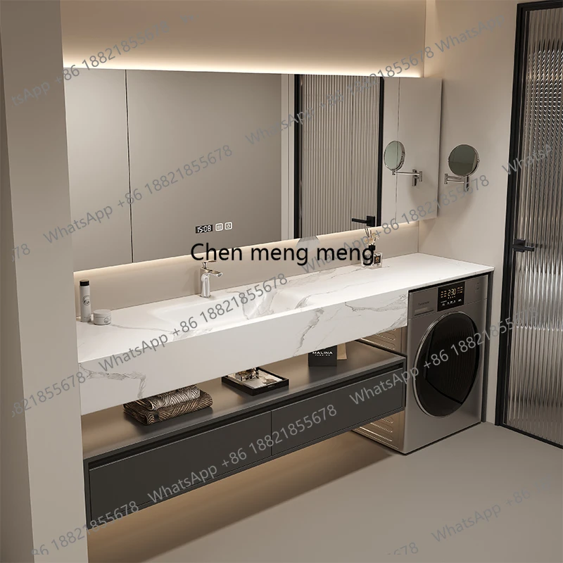 

Partitions Display Bathroom Cabinet Skincare Decorations Space Saver Trendy Cupboard Makeup Luxury Gabinete Hotel Furniture