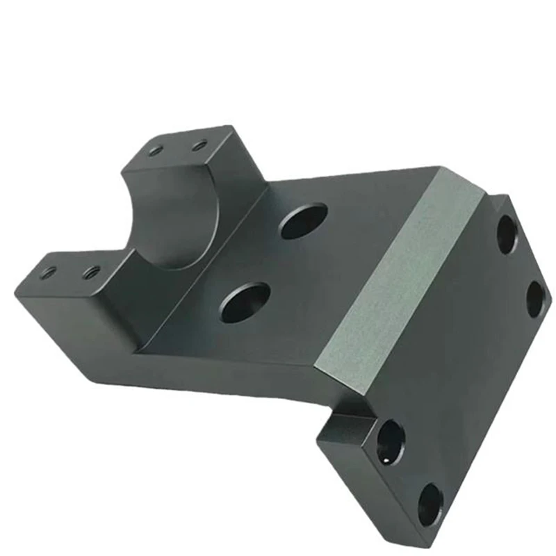 OEM&ODM Custom Metal Services  Custom 6061-T6 Aluminum CNC Machined Structural Bracket Fabrication Customized Part CNC 5 Axis