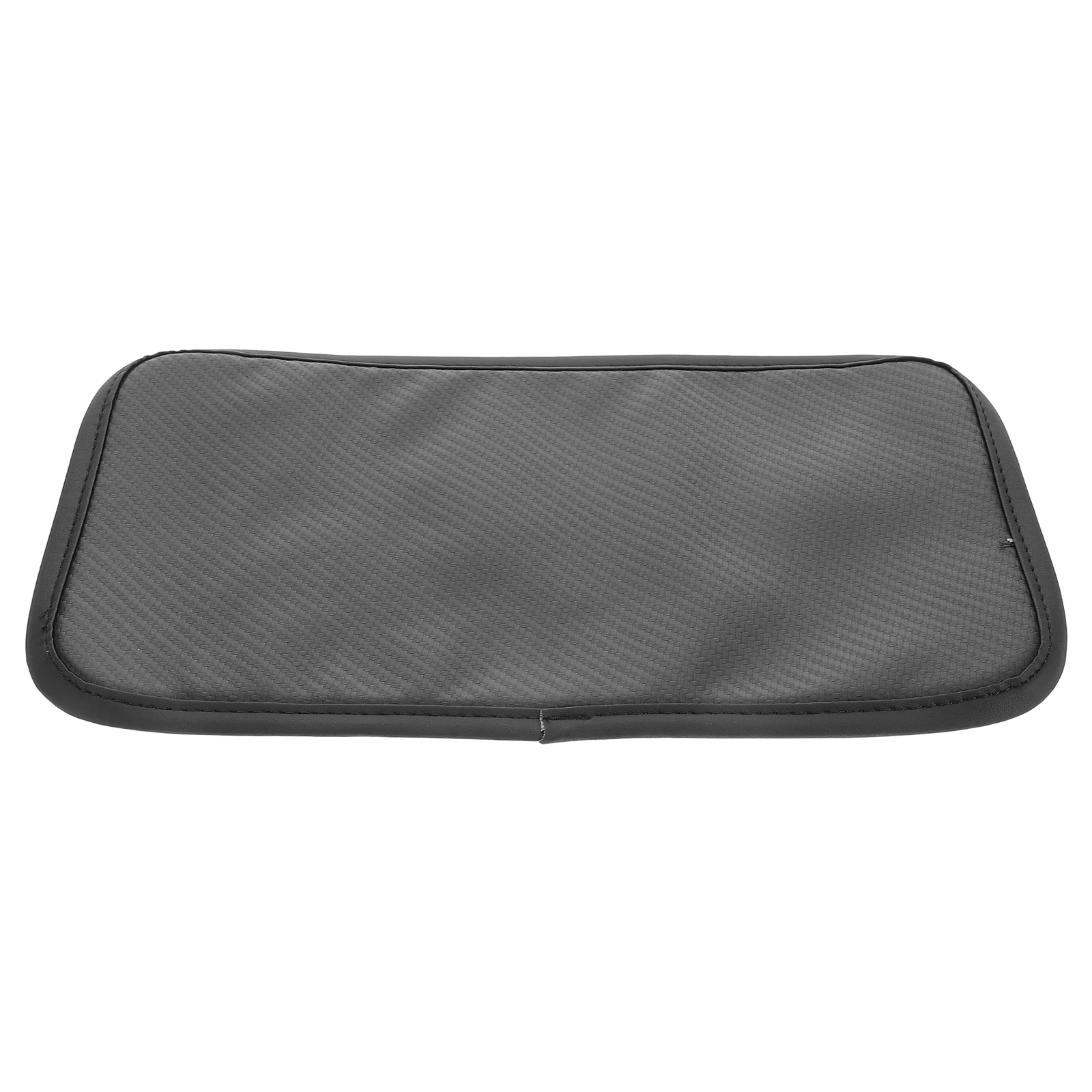 

Anti Slip Car Armrest Box Mat Cover Center Console Universal Pu Pad Accessories Breathable Design Sleek Appearance Easy