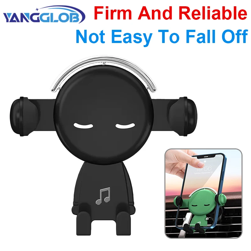 

New Car Air Outlet Phone Holder Automatic Telescoping Clamp Mobile Universal Bracket For Car Mounted Brackets