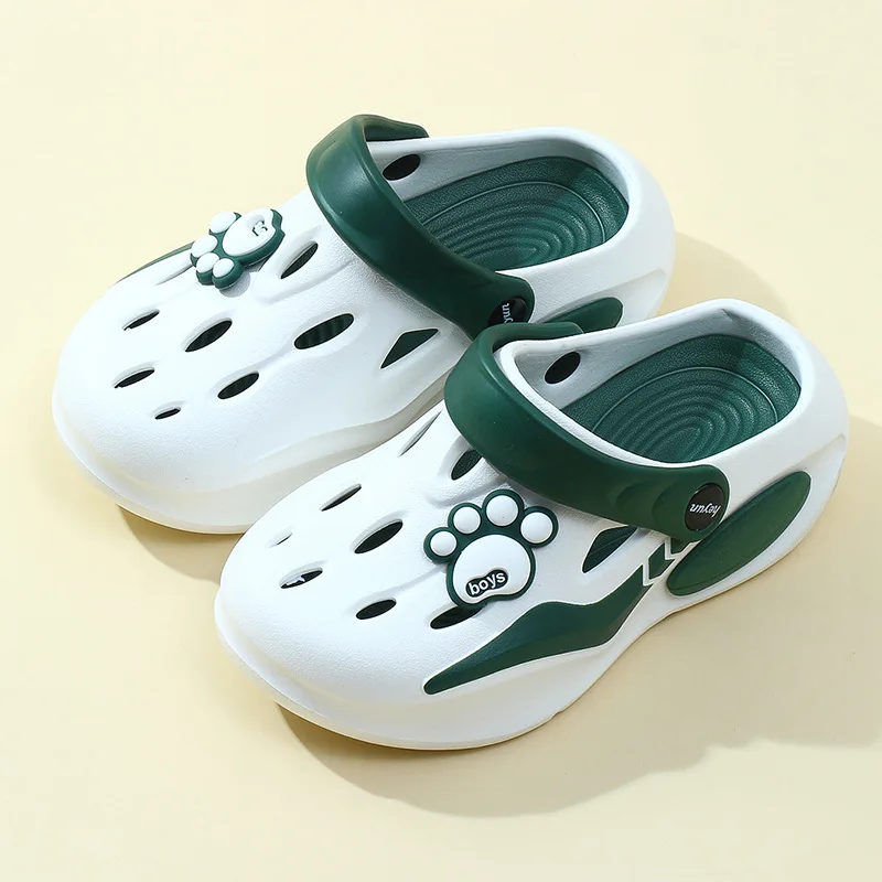 Children's Fashion Chunky Platform Sandals 2025 Summer Thick Sole EVA Clogs Garden Shoes for Outdoor Non Slip Beach Slippers