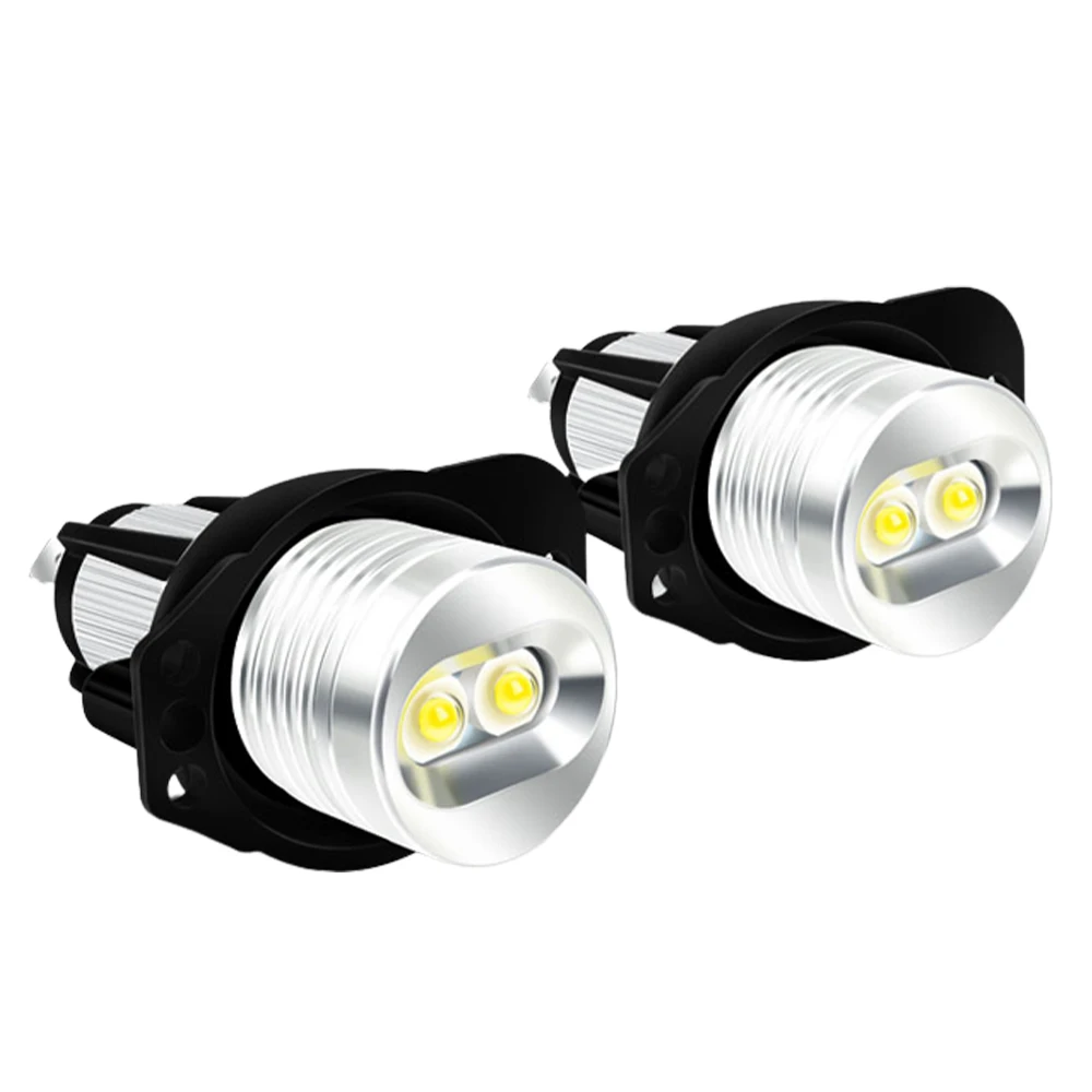 2PCS Angel Eye Halo Ring LED Bulbs 63117161444 for BMW 3 series Pre-LCI E90 E91 325i 328i 330i 335i 335xi 2006-2012