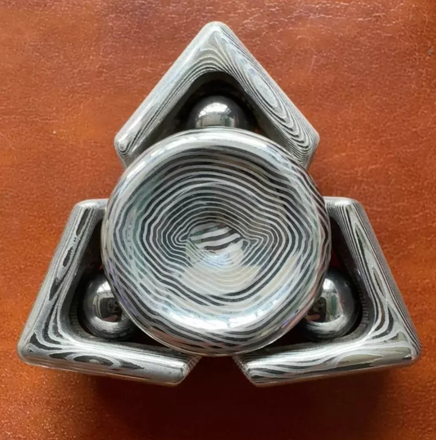 Used EDC Qedc Malaysia Linglong fidget slider decompression toy