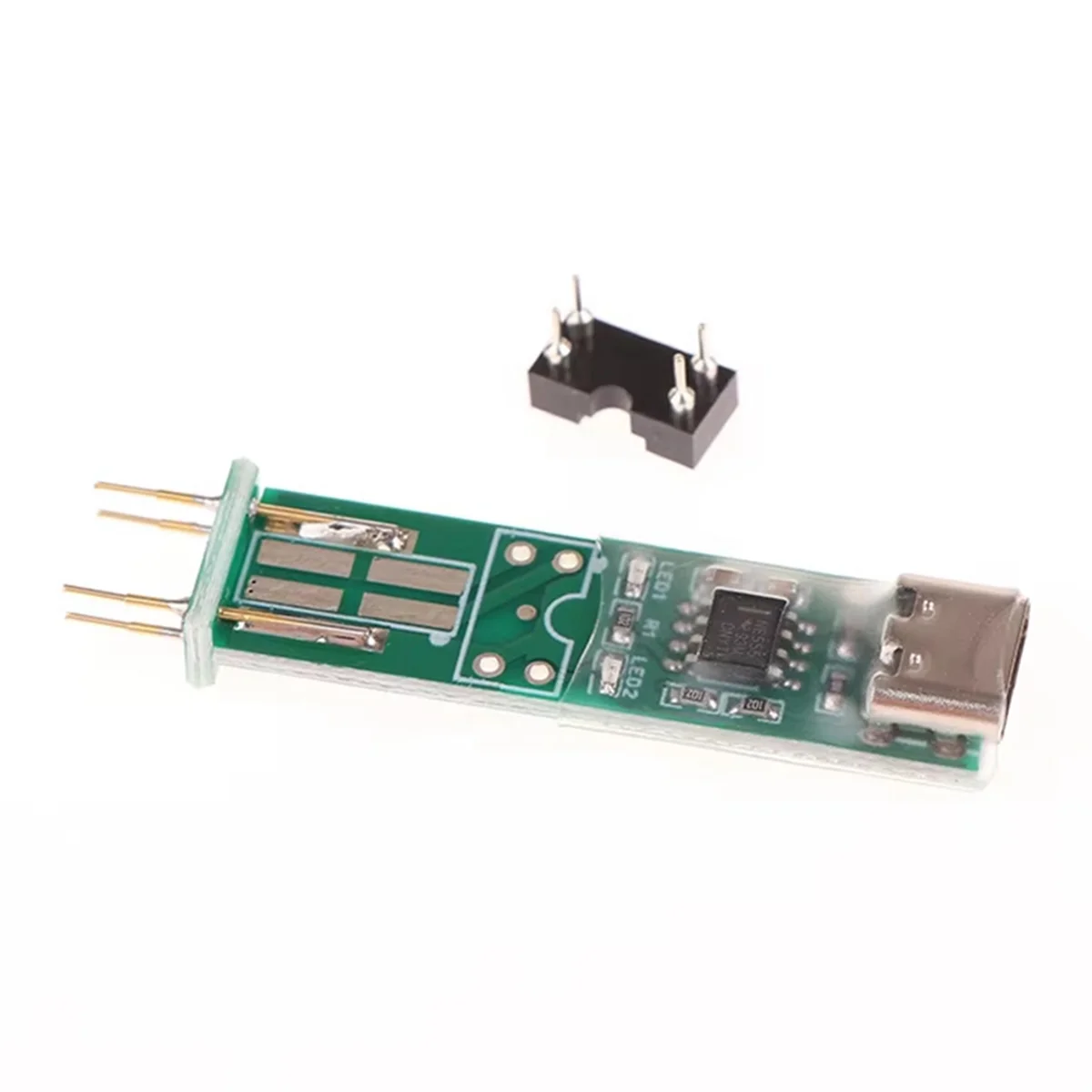 T581C- Optocoupler Tester Online Test Detection Tool for Electronic Repair Special 4 Pin Optocoupler Test PCB Repair Green