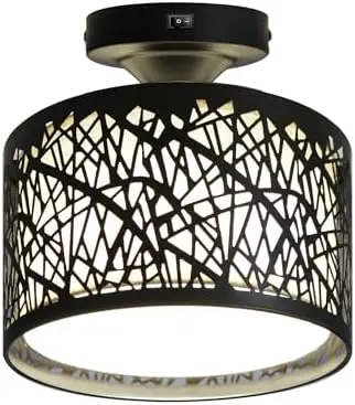 

Светодиодный подвесной светильник Facon 8,5 дюйма для автодомов, 12В, холодный белый свет 4000K, диммируемый, для обеденной зоны автодома, кемпера, прицепа