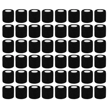 5/10/15/20 Black Tattoo Grip Bandage Cover Wraps Tapes Nonwoven Waterproof Self Adhesive…