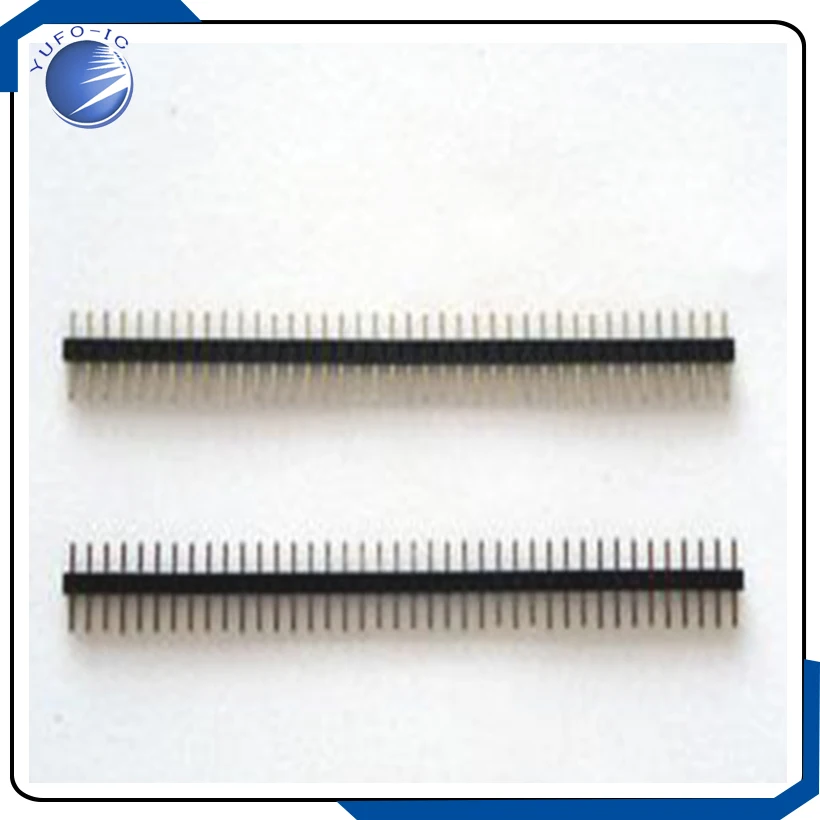 5pcs/lot 1*40P MALE Single row spacing 2.0mm 1*40 single row male pin header strip Connector 1*40pin