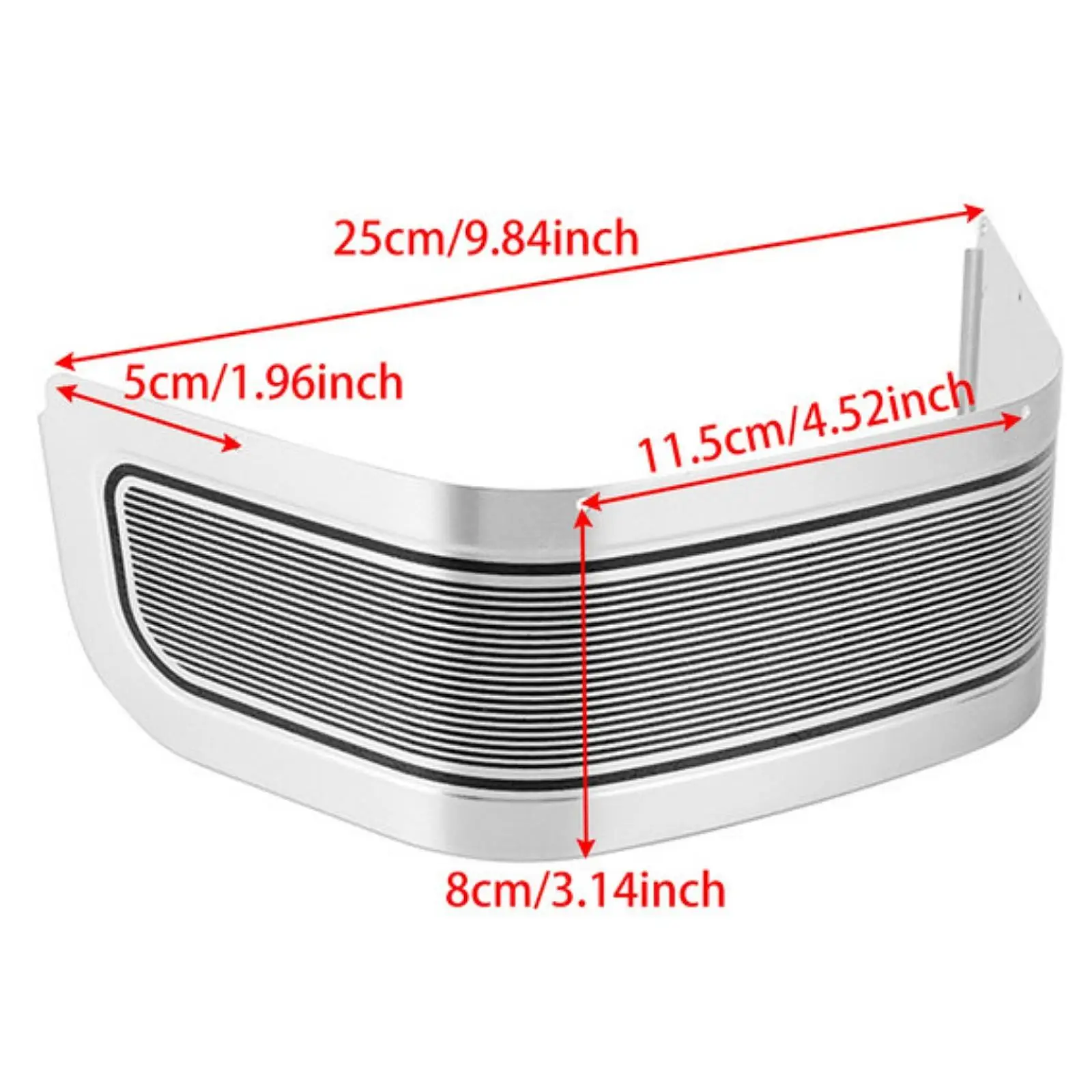 

Front Fender Skirt Trim Metal Mudguard Protector Automotive Accessory for Touring Ultra Classic Tri Glide Ultra