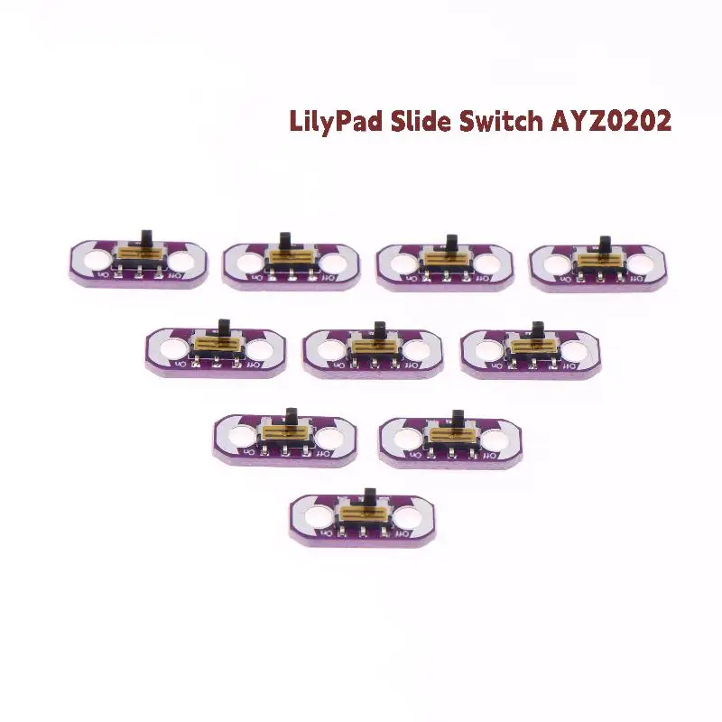 5/10Pcs New LilyPad Slide Switch AYZ0202 Sensor Switch For Arduino DIY Accessories