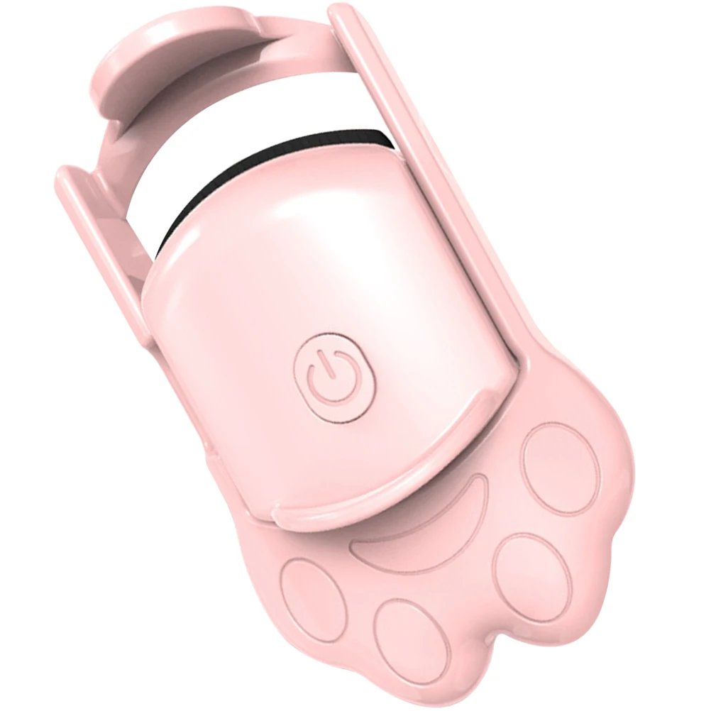 

Electric Heated Eyelash Curler Adorable Claw Pattern Fast Heating Curling Tool Portable Eyelash Perm Makeup Tool USB Charging