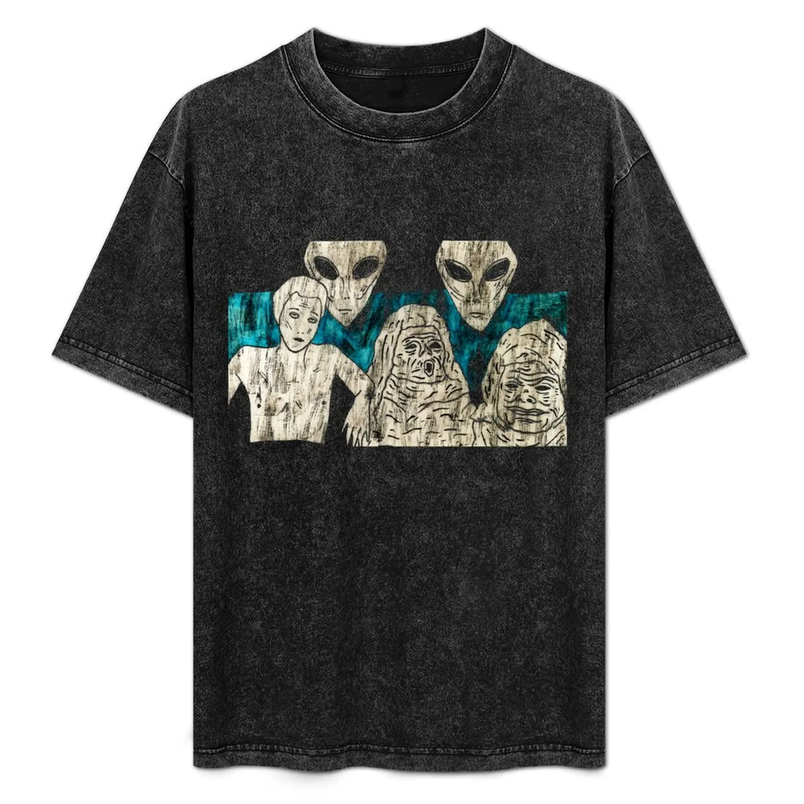 

Communion Blue Shirt by Allie Hartley T-Shirt Sports Casual Short Sleeve Cotton Tee
