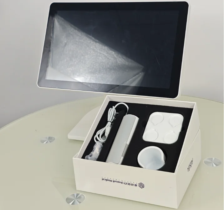 2025 mais vendido hd folículos capilares couro cabeludo scanner detector analisador de cabelo pele e couro cabeludo análise microscópio máquina de beleza