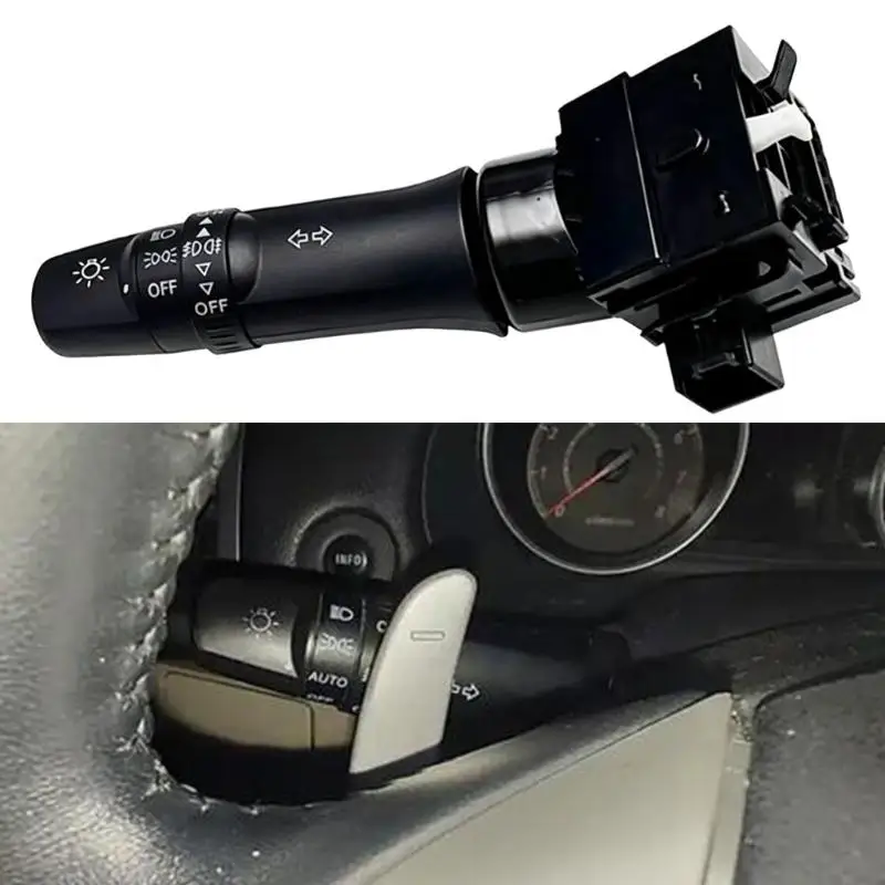 Combination Turn Light Control Stalk Assembly, Part No.8614A067, Steering Column Multiple-Function Switches with Printed