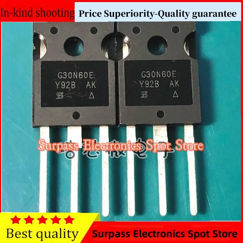 

10PCS-100PCS G30N60E SIHG30N60EMOS TO-247 30A 600V Price Superiority-Quality guarantee