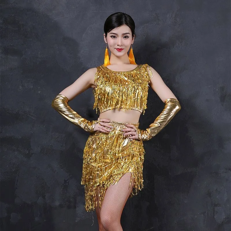 

belly dance clothes dance suit woman professional belly dance costume gold belly dance costume 2024 sexy-women Stage costume