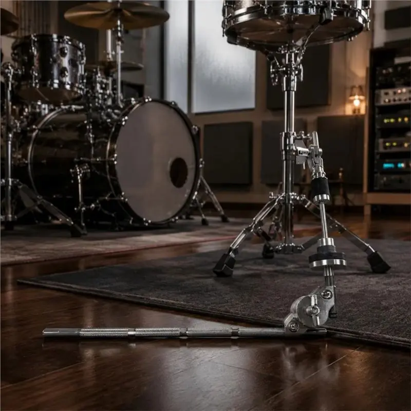 A79E-Cymbal Stack Holder Adjustable Hi-Hat Clutch Hi-Hat Clutch Drum Hardware For Studio