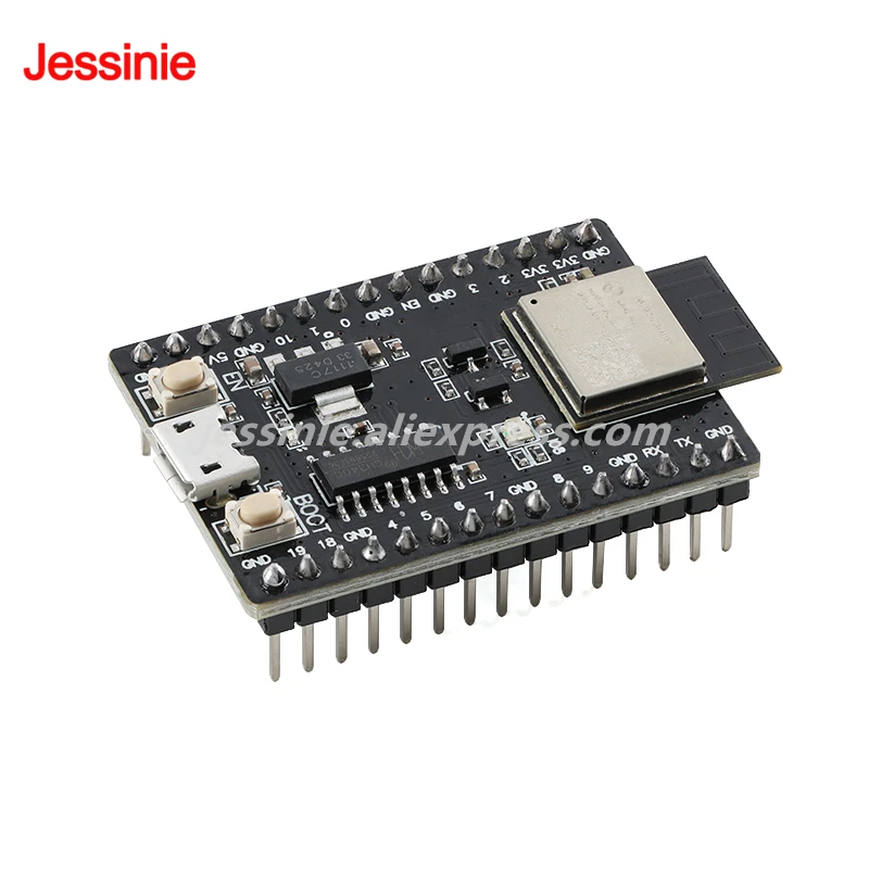 2pcs/1pc ESP32-C3-MINI ESP32C3 Development Board Dual Type-C Wi-Fi Wireless WIFI Ble Programming Learning Controller Core Module