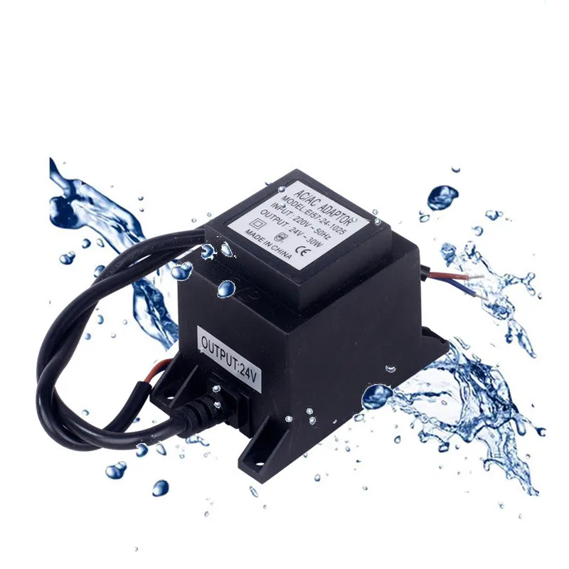 Imagem -04 - Transformador à Prova Dágua Ac12v 24v Adaptador de Luz Subaquática 220v Iluminação Led Fonte de Alimentação de Luz de Piscina 50w100w200w Luz de Paisagem