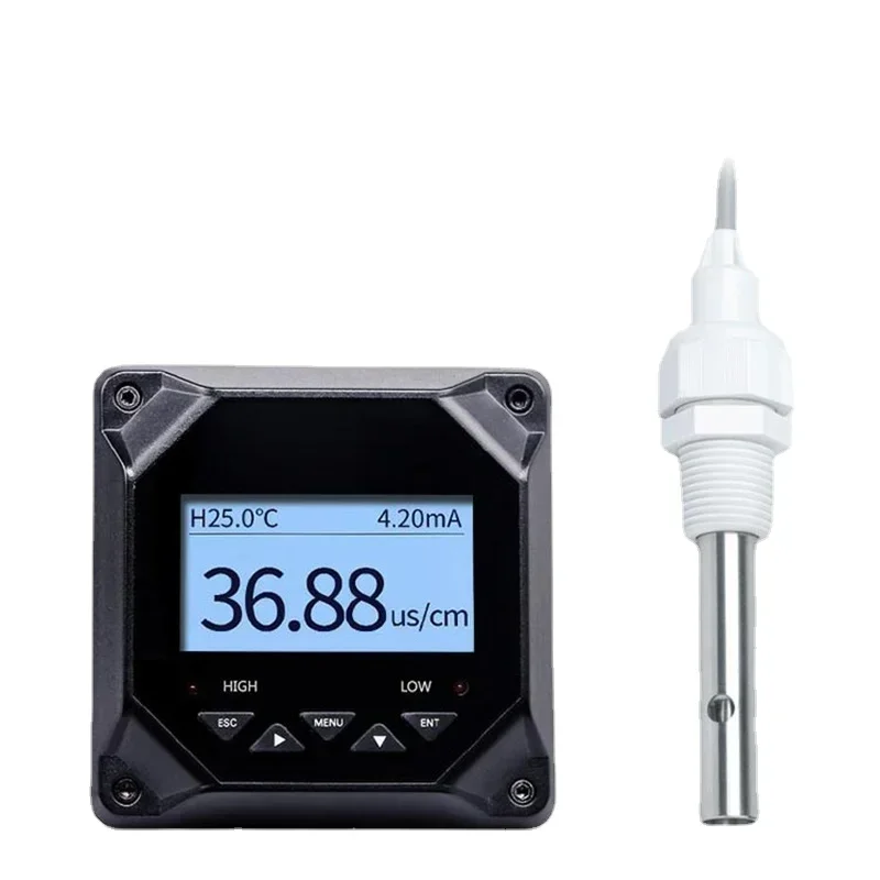 Upgrade On Line Conductivity Meter EC Meter Detector Pure Water Electrode TDS Meter Analysis Tester Sensor Probe