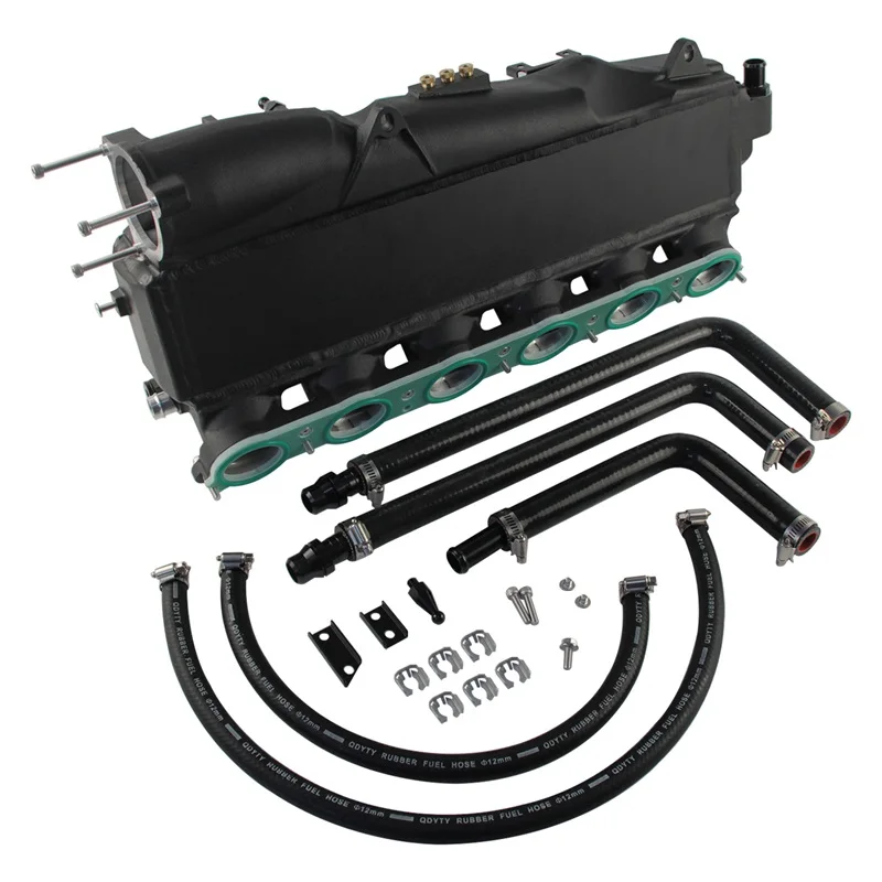 

Black Air Cooler Manifold Charge Top Bar & Plate Intercooler For Gen 2 BMW B58 G-Series M240i M340i M440i 3.0L CNC Aluminum