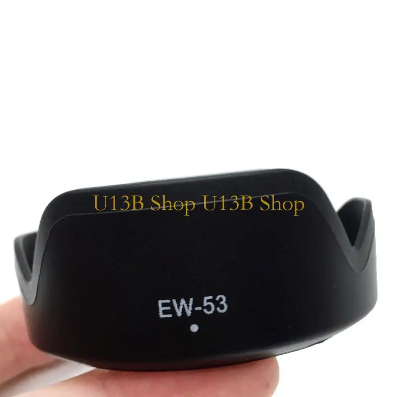 U13B EW-53 49mm EW 53 EW53 렌즈 후드 가역 카메라 EF-M 15-45mm f/3.5-6.3은 카메라 보호기 액세서리 용입니다.