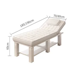 Latex beauty bed, special massage treatment bed for beauty salon, traditional Chinese medicine massage bed, body treatment bed w