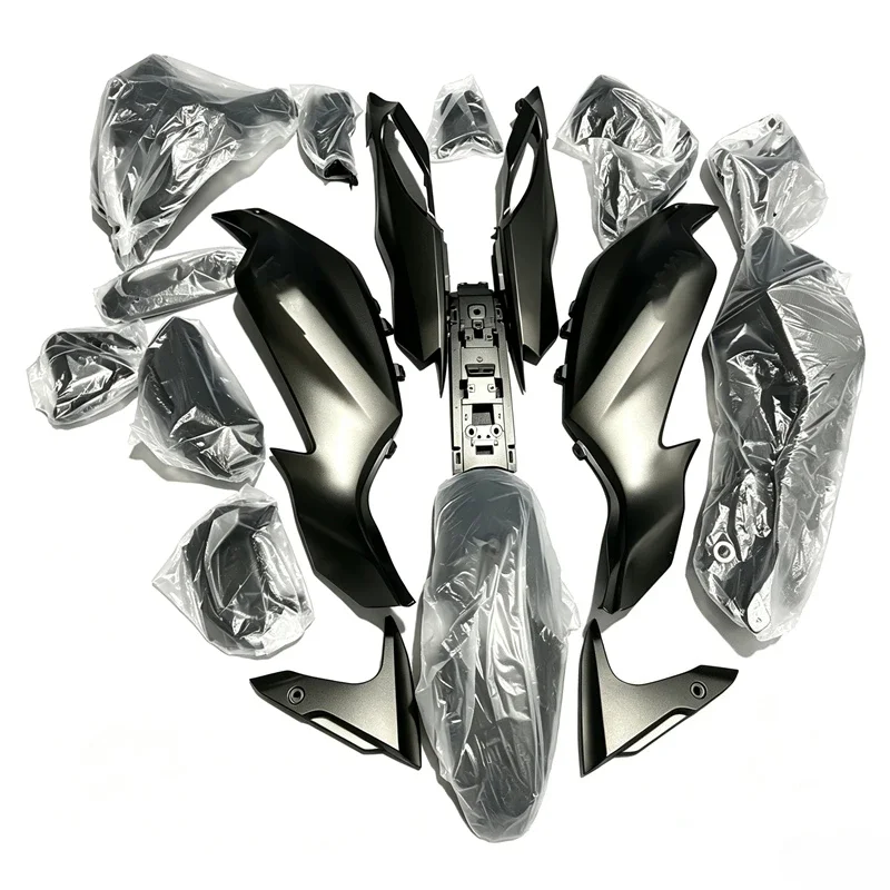 Motorcycle Fairing kit for MT-07 FZ-07 2012-2017 years MT 07 2013 2014 2015 2016 2017 Fairing Metallic dark grey