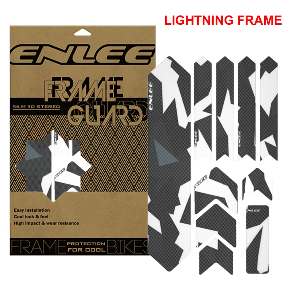 

Mountain Bike Front Fork Stickers MTB 3D Stickers Road Bicycle Front Fork Decals Films Scratch-Resistant Protector