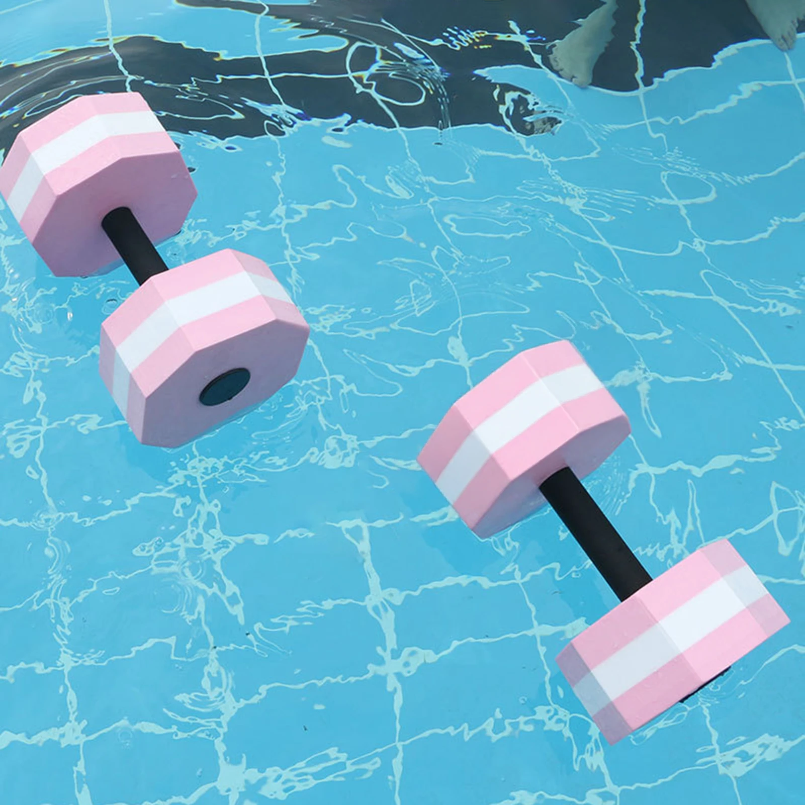 

1pc Water Dumbbell EVA Floating Dumbbell For Swimming Water Sports Rehabilitation Training Portable Summer Sports Accessories