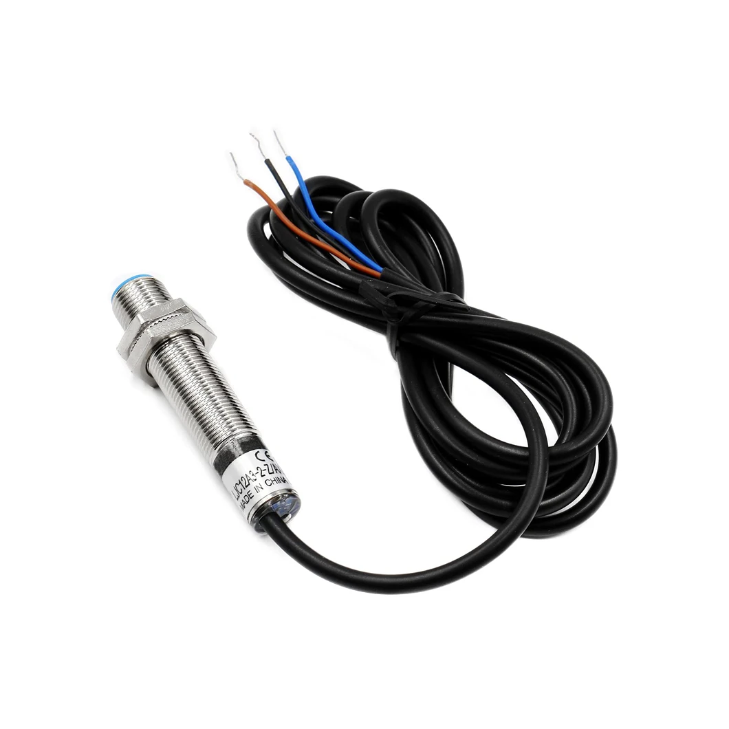 LJC12A3-2 M12 Mini Proximity Sensor Switch 2mm Sensing Distance Capactive Approach Sensor Switch DC6-36V/AC110-220V 200mA