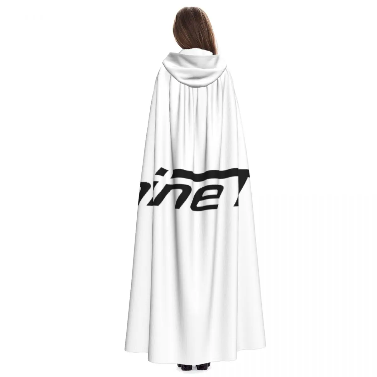 Ninet lange capuchon mantel heks middeleeuws kostuum cosplay Cape Halloween jas volwassen unisex