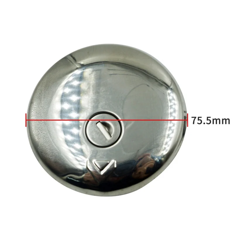 Tapa de tanque de combustible de motocicleta, cerradura con 2 llaves para GN250, GN125, GN 125