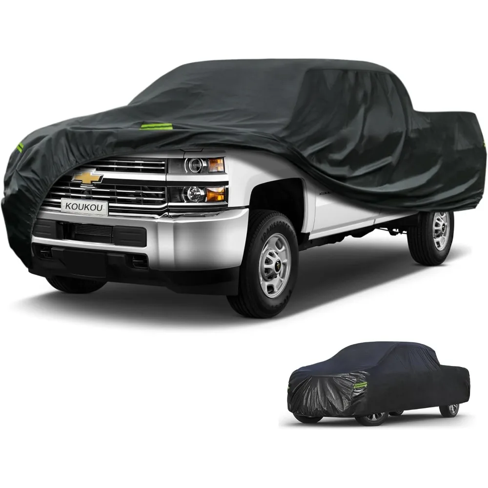 

Универсальный сверхмощный водонепроницаемый чехол для грузовика для Ford F250, F350, Chevrolet Silverado, GMC Sierra с 7-слойной защитой