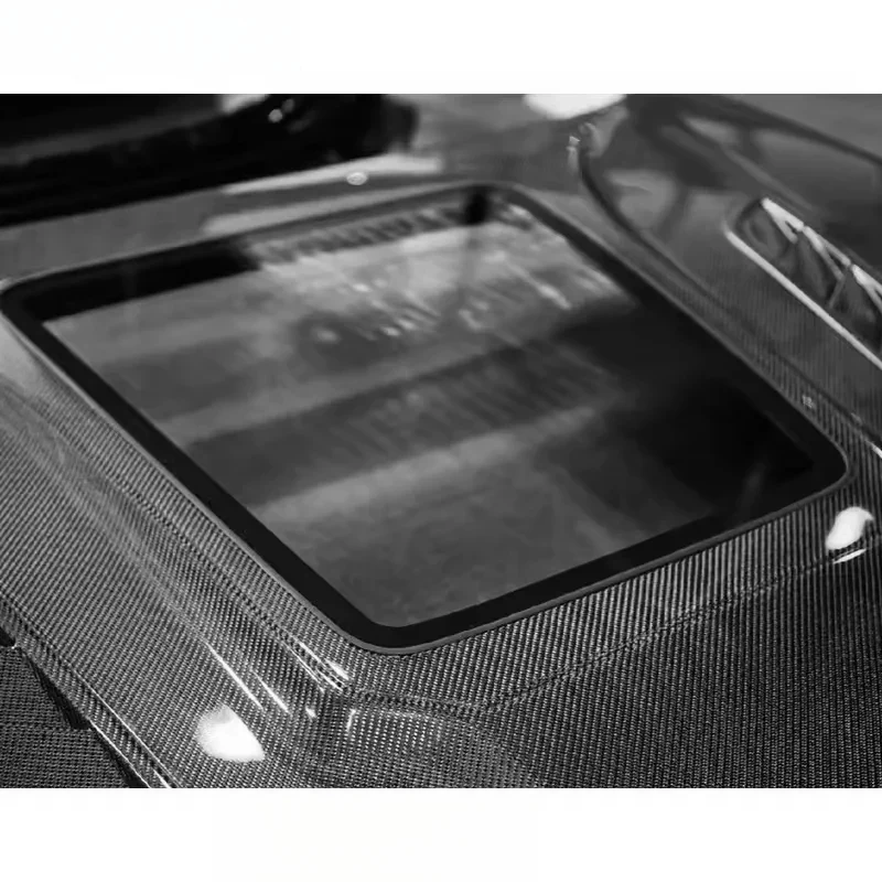 Suitle For - F-Type S With High Quality Carbon Fiber Transparent HoodHot Selling
