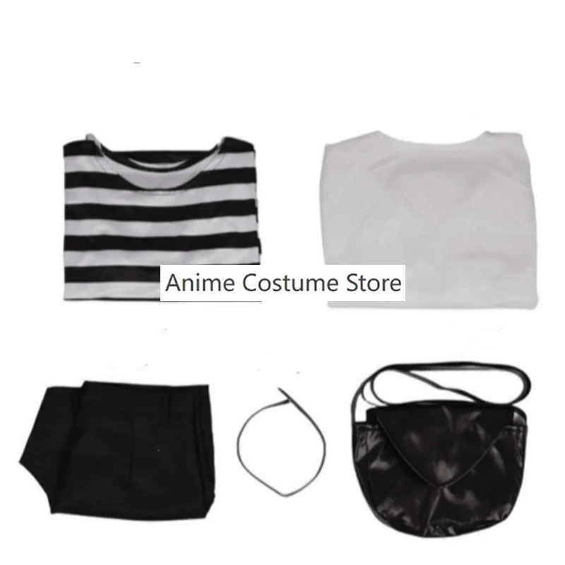 زي تنكري حديقة راشيل ، ملائكة الموت ، معطف كامل ، تي شيرتات ، شورت ، قلادة ، حقيبة ، شعر مستعار ، هالوين ، رجل ، امرأة