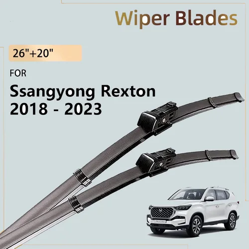 Para KGM Rexton SsangYong G4 Rexton 2018 - 2024 2023 2022 2021 2019 limpiaparabrisas delanteros parabrisas ventana cepillos piezas