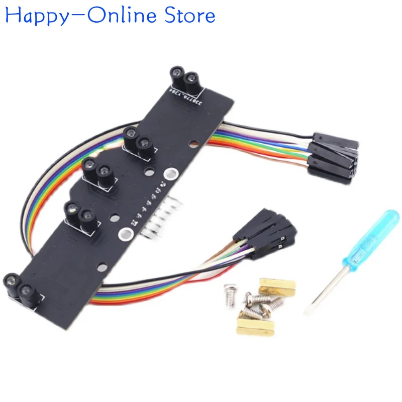 5-channel Digital Tracking Sensor Five-channel Grayscale Line Patrol Module Light