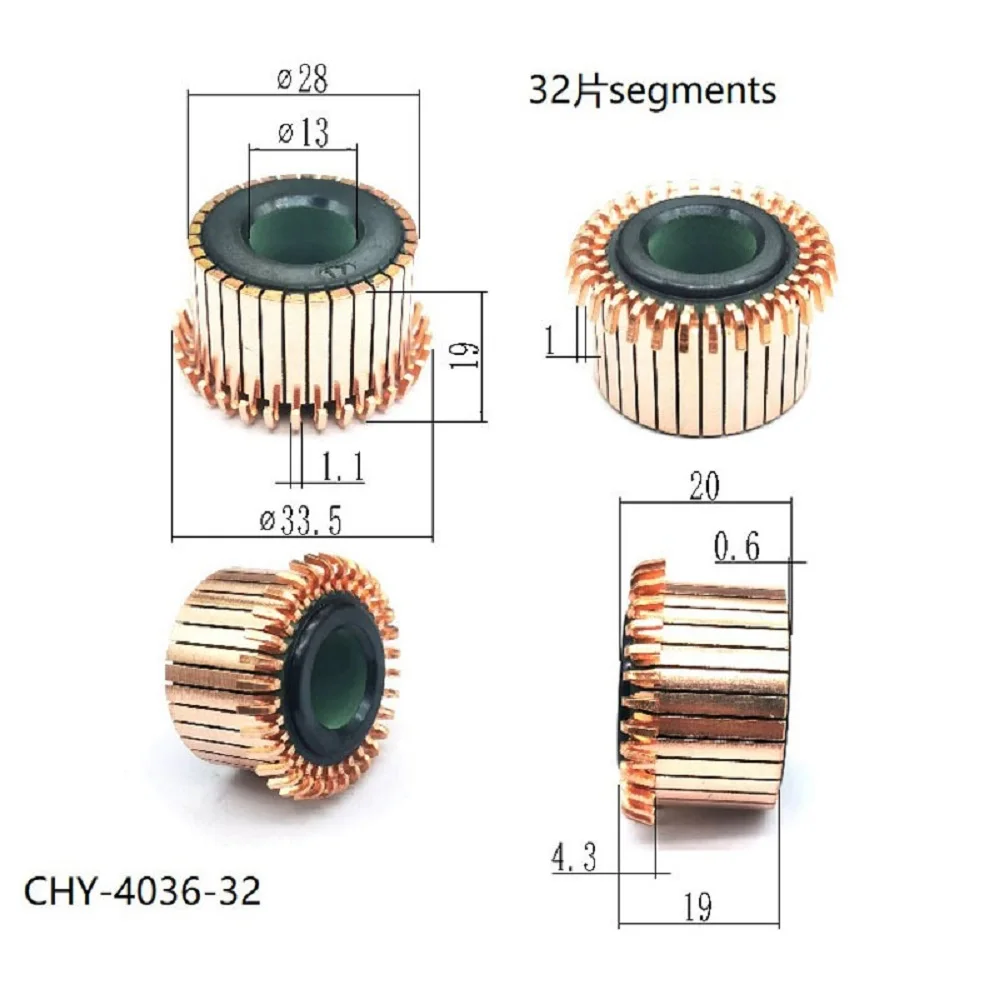 28*13*19*32P Rectifier Reverser Copper Head Chy-4036-32