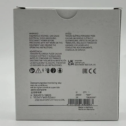 

Brand New 1pcs 3UG4513-1BR20 New electrical appliances, sufficient stock, hot-selling products Expedited shipping