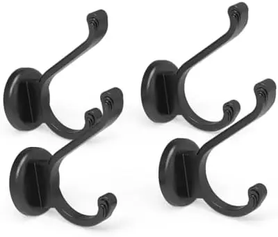 

Магнитные крючки Ant Mag Heavy Duty, выдерживающие нагрузку до 140 фунтов, 4 шт. в упаковке, для пальто, сумок, ключей, кружек, полотенец – неодимовые настенные крючки