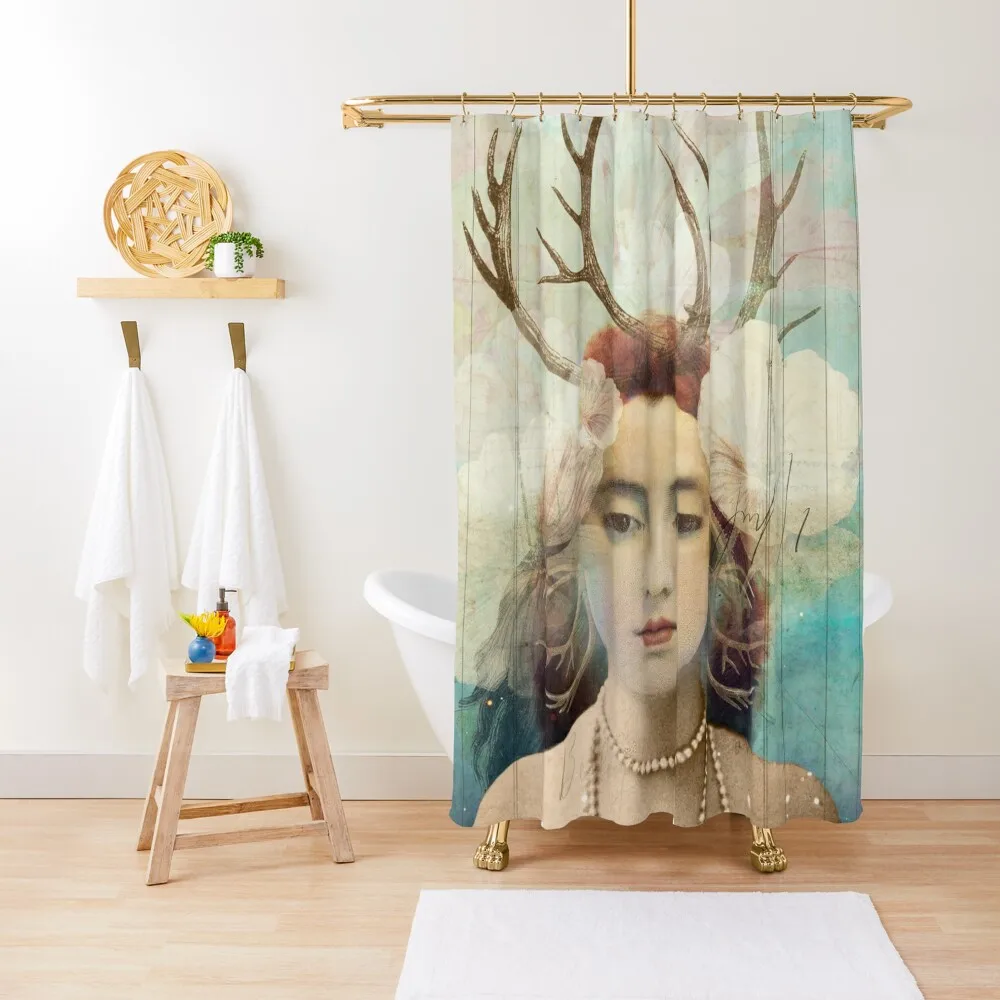 

Portrait 15 Shower Curtain In The Bathroom Waterproof Bath And Anti-Mold Shower For Bathroom Set Bathroom For Shower Curtain