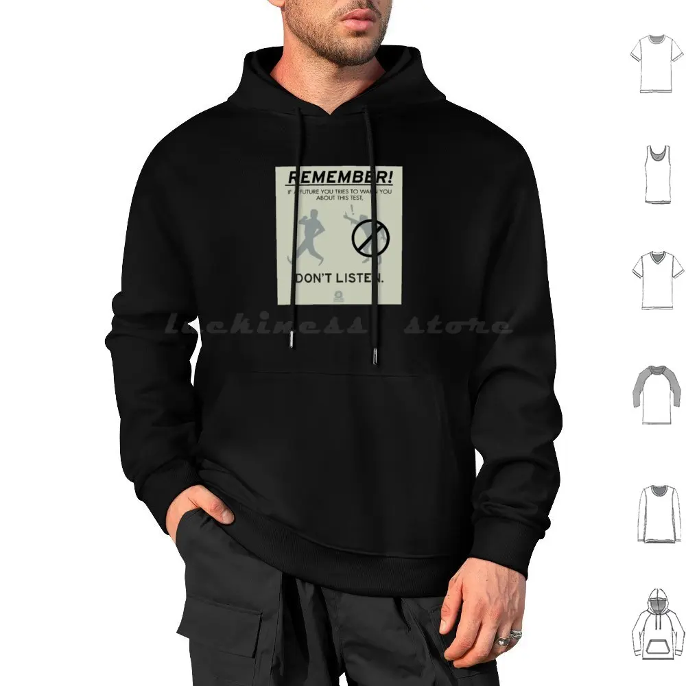 Aperture Hoodie cotton Long Sleeve Aperture Portal Aperture Portal Aperture Science Science Aperture Half Life Half Life 3