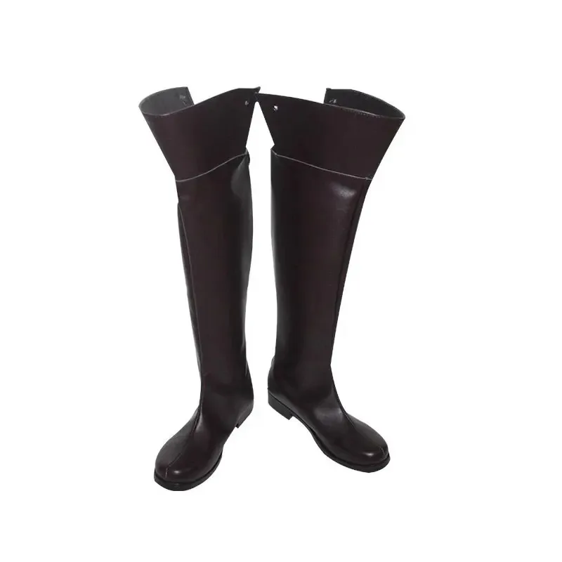 Attack Eren Jaeger Shoes Anime Titan Cosplay Mikasa Ackerman  Brown Boots Original Design For Men Women