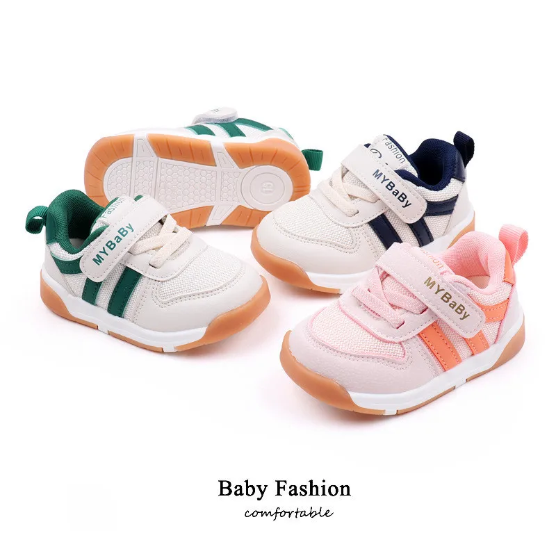 New Spring Autumn Baby Shoes Sneakers Fashion Toddlers Sports Shoes For Girls Boys Breathable First Walkers Infant Mesh Shoes