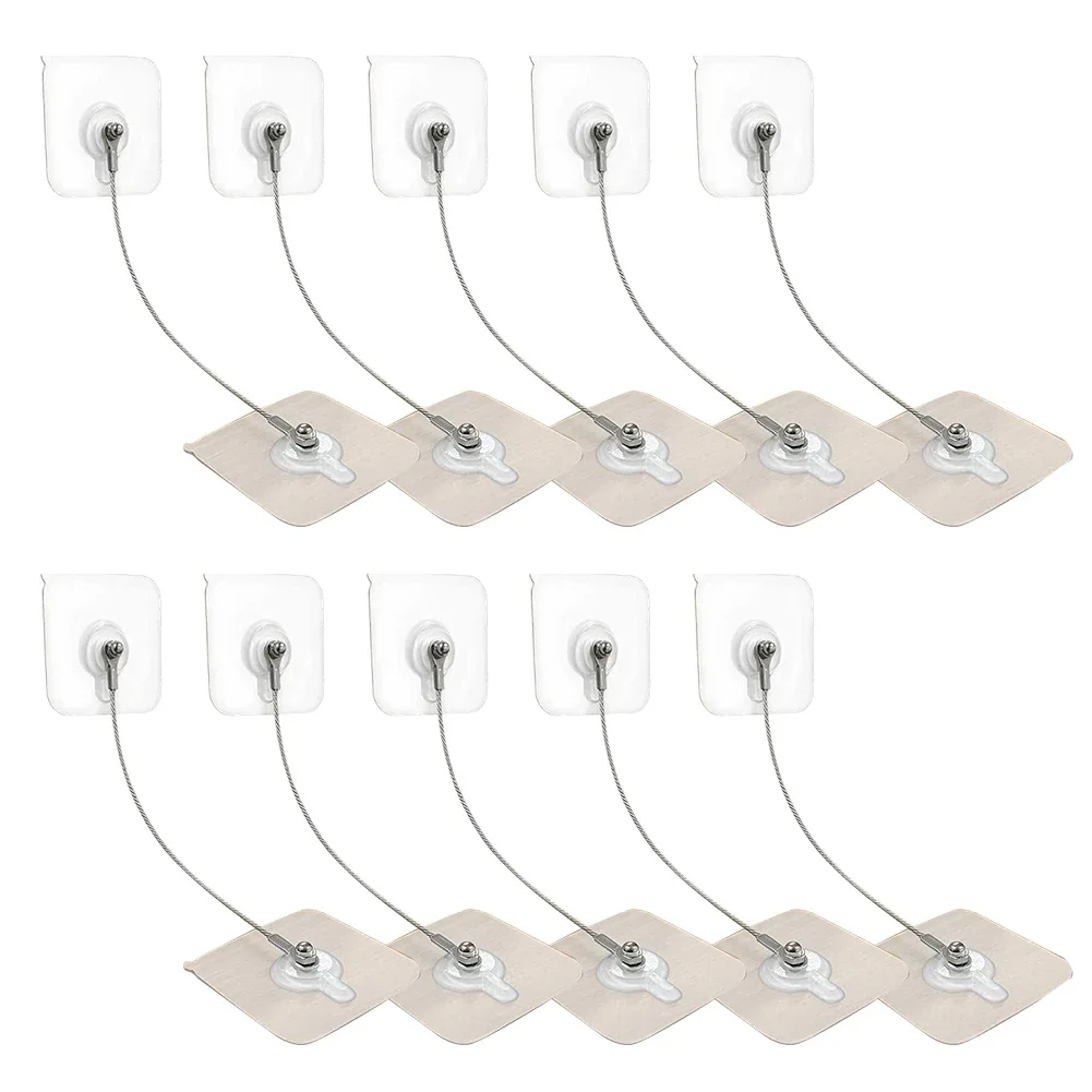 Bonding Furniture Anchors Kit No Drill Anti Tip Safety Straps For Baby Proofing Dressers Cabinets TVs Stainless Steel Connectors