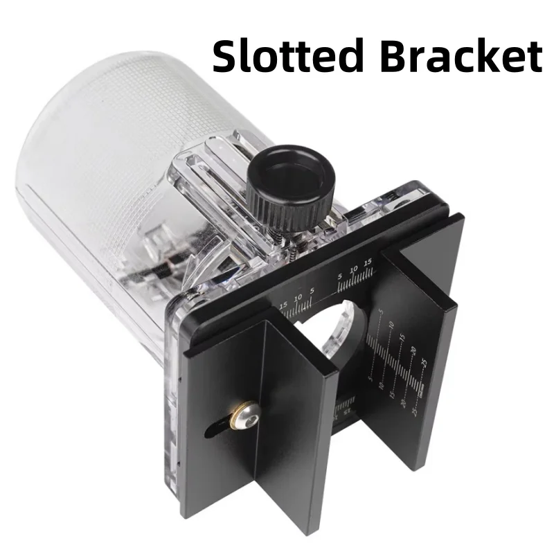النجارة دائرة قطع الرقصة لآلة التشذيب الكهربائية جهاز توجيه الخشب طحن دائرة الشق قاعدة عدد وأدوات مع مقياس السياج #3