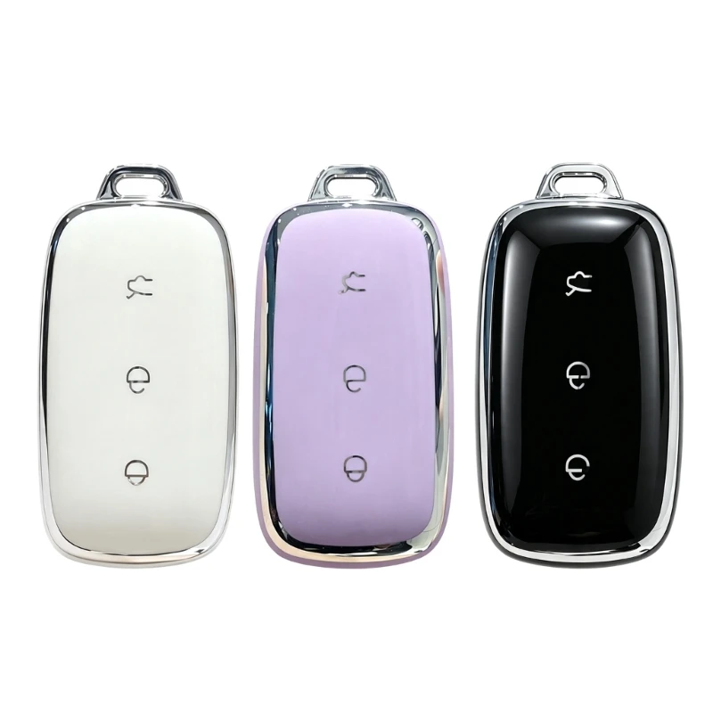 Car Cover TPU Shell with Button Access for Geely Cityray L6 Daily Carry Use