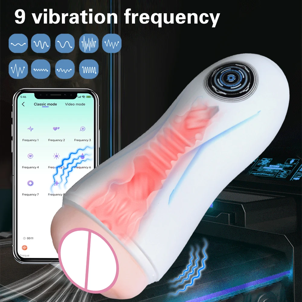 التلقائي مص ذكر الاستمناء الاهتزاز اللسان آلة جهاز استمناء جيب كس القضيب مضخة SexToy السلع الكبار للرجال