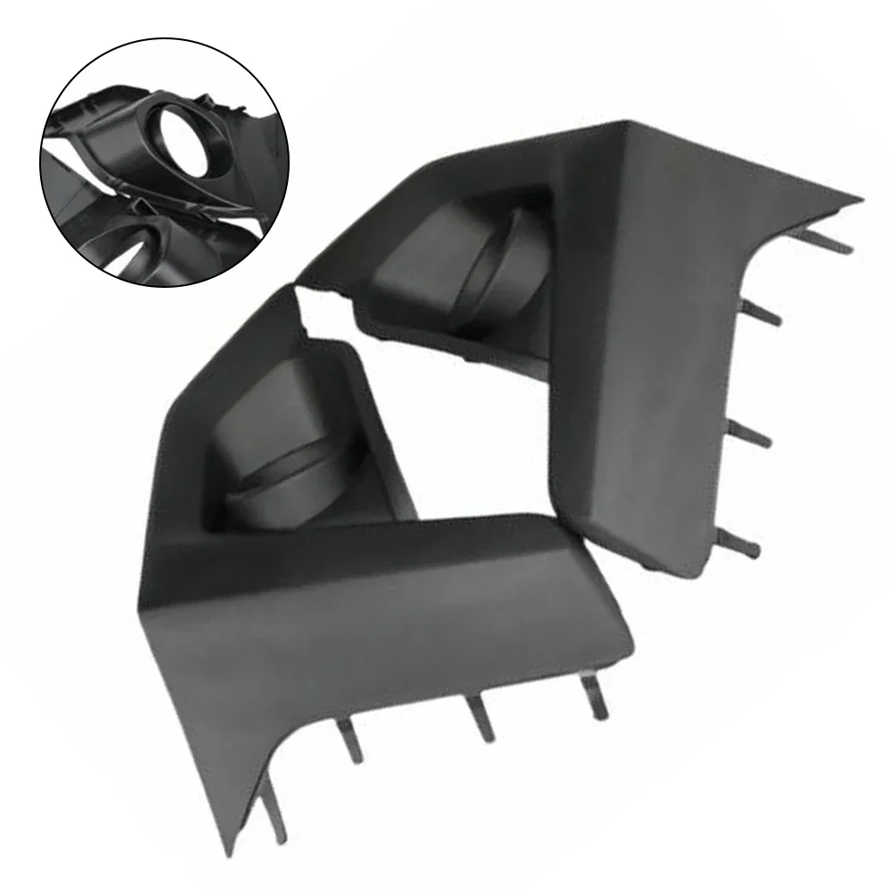 

2x Auto Front Bumper Fog Lamp Cover Left And Right For Crosstrek 2021-2022 Fog Lamp Bezel Trim 57731FL860 57731FL870 Plastic