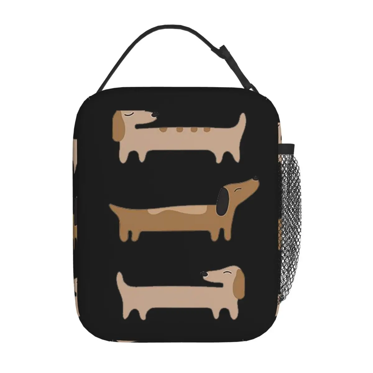Home Decor - Dachshund Insulated Lunch Bag for Women Kids Leakproof Food Boxes Thermal Lunch Box Tote